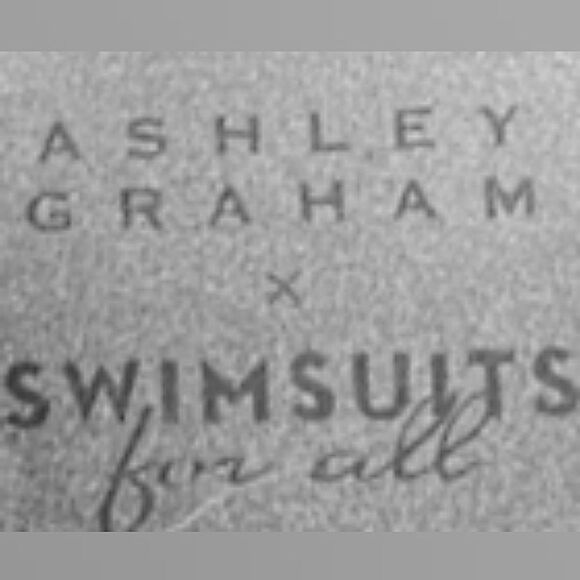 Swimsuits For All X Ashley Graham Boss Swimsuit Cutout Sides Underwire Black 16 - Picture 9 of 11